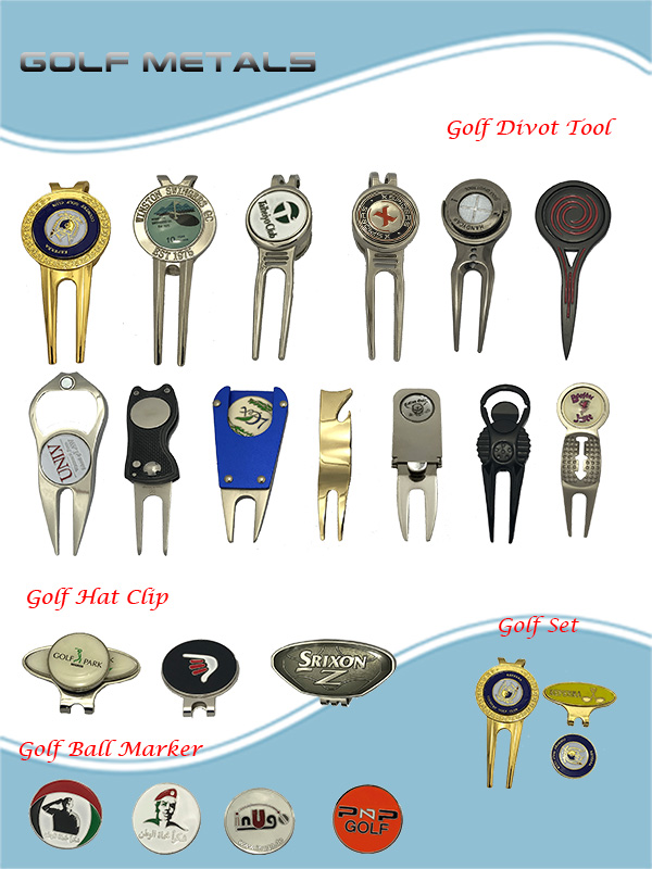 Golf Divot Tools|Golf Ball Marker|Golf Bag Tags|Metal Medal|Metal Badges